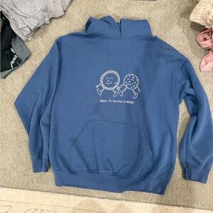 Lonely ghost Graphic Hoodie M